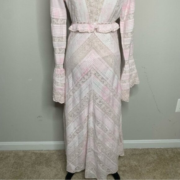 LoveShackFancy Weil Lace Inset Maxi Dress - Picture 12 of 15